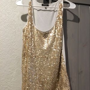 Express Gold Tank Top